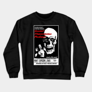 Horror Movie Poster Crewneck Sweatshirt